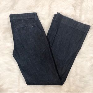 Joes Dark Wash Denim Wide Leg Jeans Size 30
